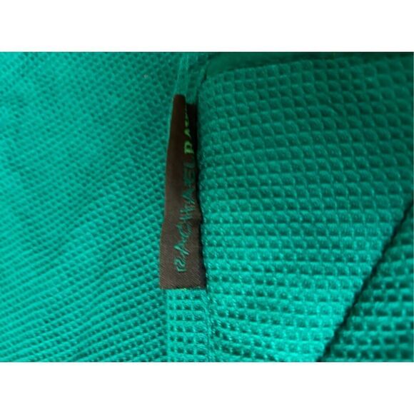 2 Rachel Ray green pot holder towels moppine heat resistance oven mitts - Picture 2 of 6